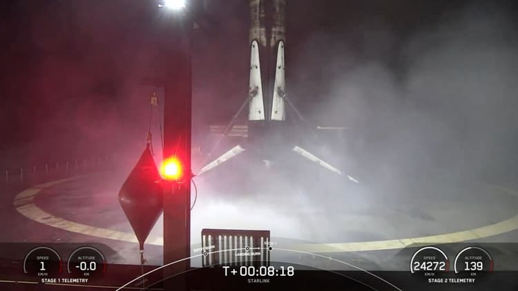 Rețea Starlink în continuă extindere: 20 de sateliți noi lansați de SpaceX