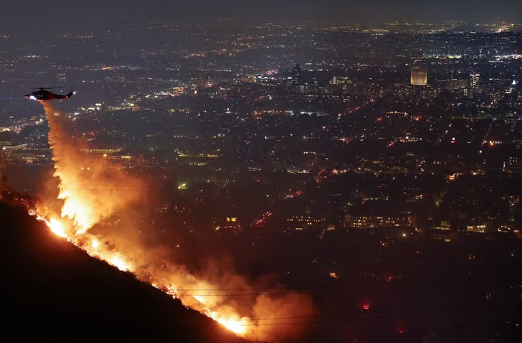 Incendiile din Los Angeles: un suspect arestat pentru provocarea focului devastator