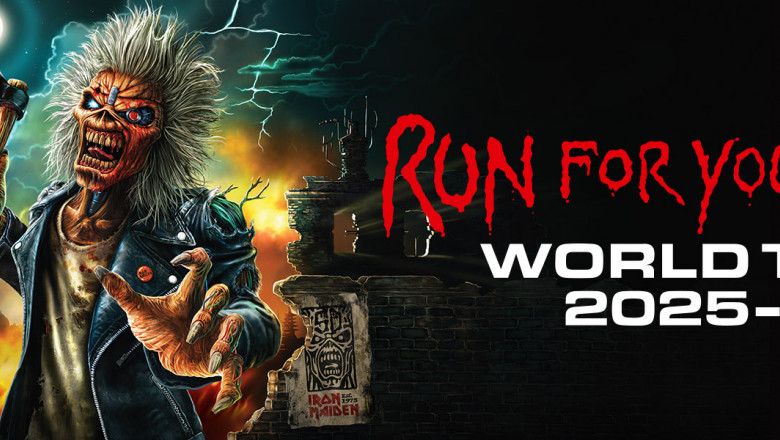 Iron Maiden Announces 50th Anniversary World Tour: “Run For Your Lives”