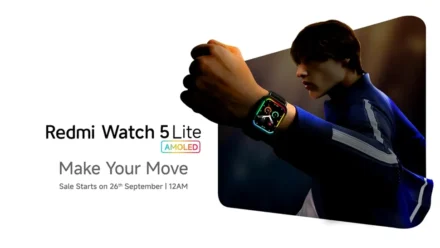 Redmi Watch 5 Lite Launch: AMOLED Display and Up to 18 Days Battery Life