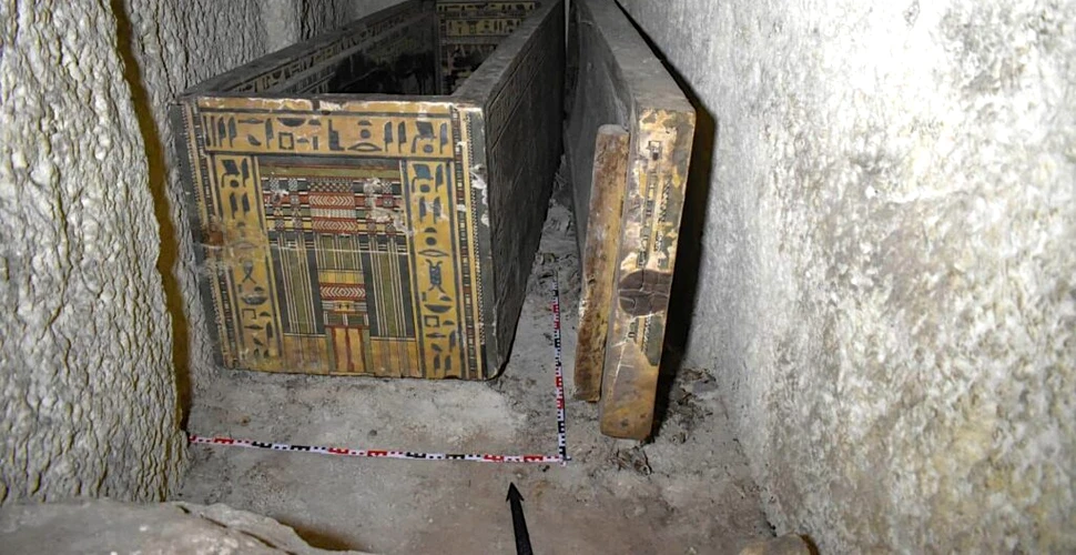 Ancient Egyptian tomb discovery reveals double sarcophagus burial