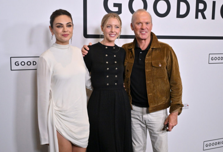 Mila Kunis stuns in white at the “Goodrich” premiere and shares marriage secrets with Ashton Kutcher